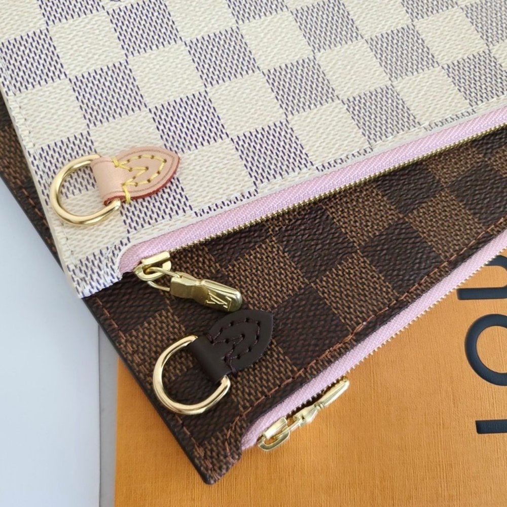 Louis Vuitton Neverfull Pochete Damier Azur - Picture 4 of 14